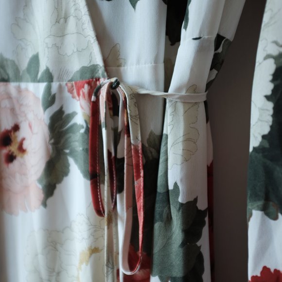 H&M Floral Cold Shoulder Maxi Dress - Picture 4 of 4